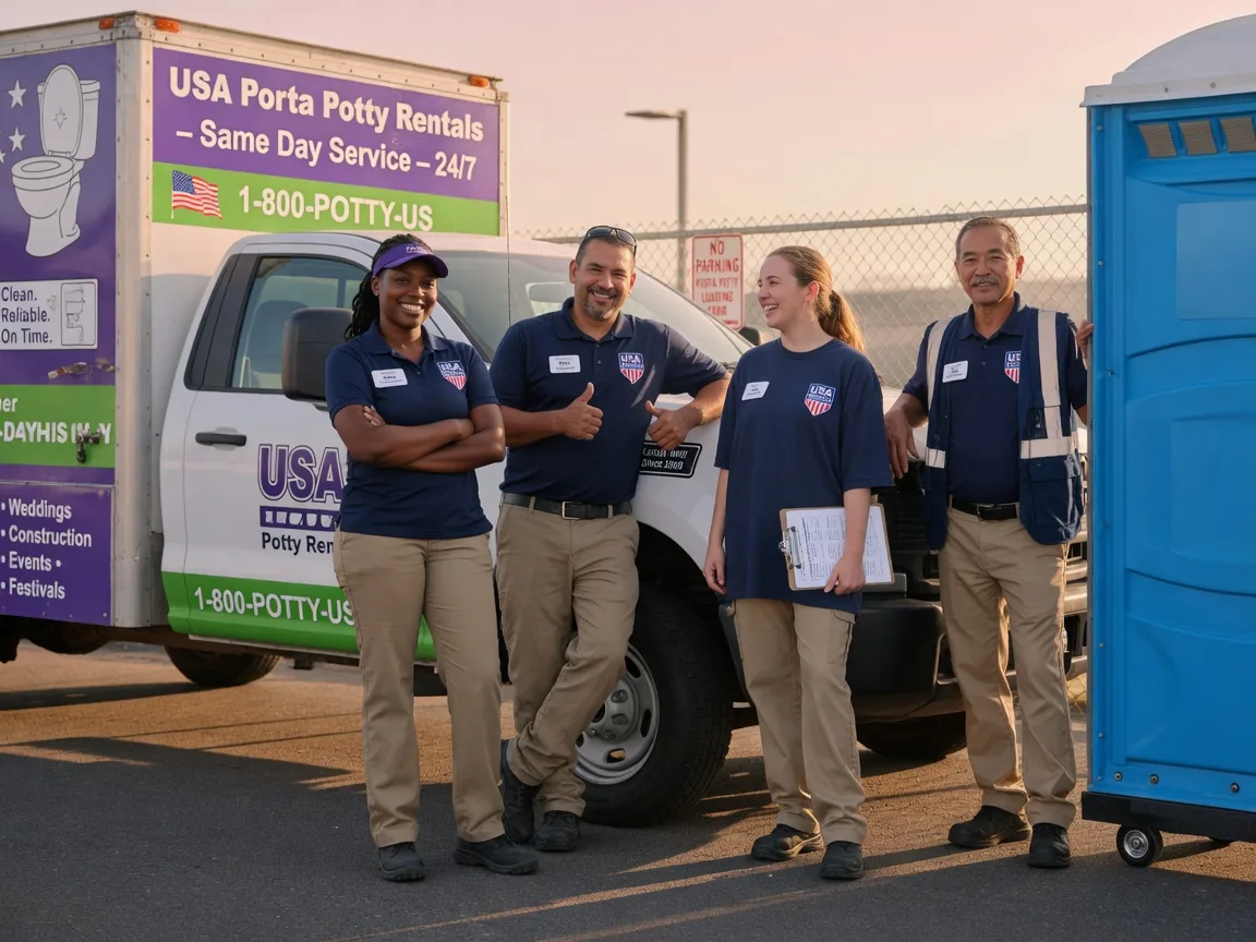 Porta Potty Rental company in Rivervale, AR