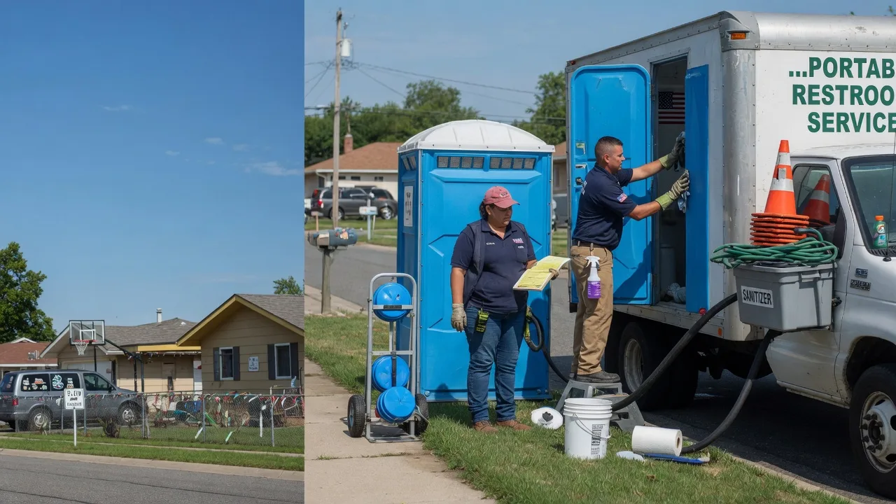 Portable Toilet Rental in Rivervale, AR near me
